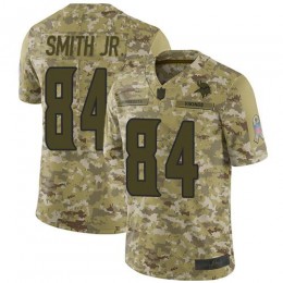 Minnesota Vikings #84 Irv Smith Jr. Camo Youth Stitched NFL Limited 2018 Salute to Service Jersey