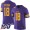 Vikings #18 Justin Jefferson Purple Youth Stitched NFL Limited Rush 100th Season Jersey