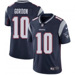New England Patriots #10 Josh Gordon Navy Blue Team Color Youth Stitched NFL Vapor Untouchable Limited Jersey