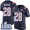 New England Patriots #28 James White Navy Blue Super Bowl LIII Bound Youth Stitched NFL Limited Rush Jersey