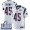 New England Patriots #45 Donald Trump White Super Bowl LIII Bound Youth Stitched NFL Vapor Untouchable Limited Jersey