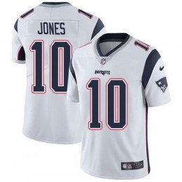 Patriots #10 Mac Jones White Youth Stitched NFL Vapor Untouchable Limited Jersey