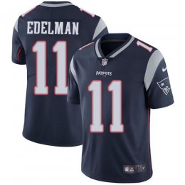 Patriots #11 Julian Edelman Navy Blue Team Color Youth Stitched NFL Vapor Untouchable Limited Jersey