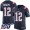 Patriots #12 Tom Brady Navy Blue Youth Stitched NFL Limited Rush 100th Season Jersey