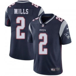 Patriots #2 Jalen Mills Navy Blue Team Color Youth Stitched NFL Vapor Untouchable Limited Jersey