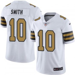 New Orleans Saints #10 Tre’Quan Smith White Youth Stitched NFL Limited Rush Jersey