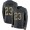 New Orleans Saints #23 Marshon Lattimore Anthracite Salute to Service Youth Stitched NFL Limited Therma Long Sleeve Jersey