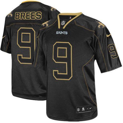 Saints #9 Drew Brees Lights Out Black Youth Stitched NFL Elite Jersey Saints #9 Drew Brees Lights Out Black Youth Stitched NFL Elite Jersey