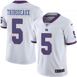 Giants #5 Kayvon Thibodeaux White Youth Stitched NFL Limited Rush Jersey