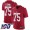 New York Giants #75 Cameron Fleming Red Alternate Youth Stitched NFL 100th Season Vapor Untouchable Limited Jersey