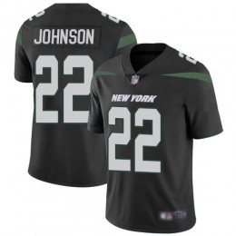 New York Jets #22 Trumaine Johnson Black Alternate Youth Stitched NFL Vapor Untouchable Limited Jersey