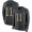 Eagles #11 A.J. Brown Anthracite Salute To Service Super Bowl LVII Patch Youth Stitched NFL Limited Therma Long Sleeve Jersey