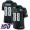 Eagles #88 Dallas Goedert Black Super Bowl LVII Patch Alternate Youth Stitched NFL 100th Season Vapor Limited Jersey