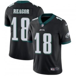 Philadelphia Eagles #18 Jalen Reagor Black Alternate Youth Stitched NFL Vapor Untouchable Limited Jersey