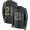Philadelphia Eagles #21 Jalen Mills Anthracite Salute to Service Youth Stitched NFL Limited Therma Long Sleeve Jersey