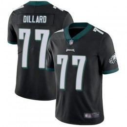Philadelphia Eagles #77 Andre Dillard Black Alternate Youth Stitched NFL Vapor Untouchable Limited Jersey