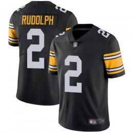 Pittsburgh Steelers #2 Mason Rudolph Black Alternate Youth Stitched NFL Vapor Untouchable Limited Jersey