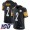 Pittsburgh Steelers #2 Mason Rudolph Black Team Color Youth Stitched NFL 100th Season Vapor Limited Jersey