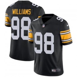 Pittsburgh Steelers #98 Vince Williams Black Alternate Youth Stitched NFL Vapor Untouchable Limited Jersey