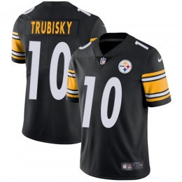 Steelers #10 Mitchell Trubisky Black Team Color Youth Stitched NFL Vapor Untouchable Limited Jersey