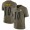 Steelers #10 Mitchell Trubisky Olive Youth Stitched NFL Limited 2017 Salute To Service Jersey