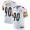 Steelers #90 T. J. Watt White Youth Stitched NFL Vapor Untouchable Limited Jersey