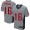 49ers #16 Joe Montana Grey Shadow Youth Stitched NFL Elite Jersey