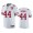 San Francisco 49ers #44 Tom Rathman White Youth 75th Anniversary Stitched NFL Vapor Untouchable Limited Jersey