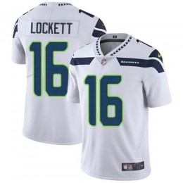 Seahawks #16 Tyler Lockett White Youth Stitched NFL Vapor Untouchable Limited Jersey