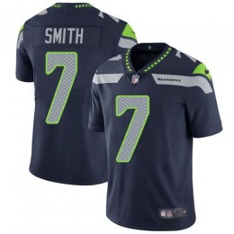 Seahawks #7 Geno Smith Steel Blue Team Color Youth Stitched NFL Vapor Untouchable Limited Jersey