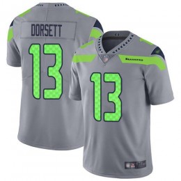 Seattle Seahawks #13 Phillip Dorsett Gray Youth Stitched NFL Limited Inverted Legend Jersey