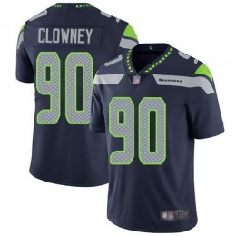 Seattle Seahawks #90 Jadeveon Clowney Steel Blue Team Color Youth Stitched NFL Vapor Untouchable Limited Jersey