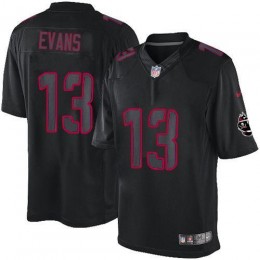 Buccaneers #13 Mike Evans Black Youth Stitched NFL Impact Limited Jersey