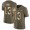 Buccaneers #13 Mike Evans Olive/Gold Youth Super Bowl LV Champions Patch Stitched NFL Limited 2017 Salute To Service Jersey