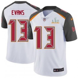 Buccaneers #13 Mike Evans White Youth Super Bowl LV Bound Stitched NFL Vapor Untouchable Limited Jersey