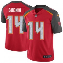 Buccaneers #14 Chris Godwin Red Team Color Youth Stitched NFL Vapor Untouchable Limited Jersey
