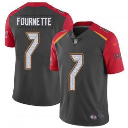 Buccaneers #7 Leonard Fournette Gray Youth Stitched NFL Limited Inverted Legend Jersey