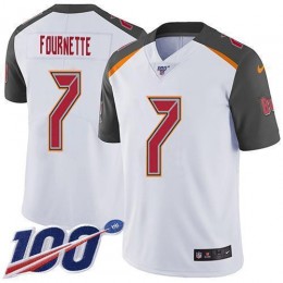 Buccaneers #7 Leonard Fournette White Youth Stitched NFL 100th Season Vapor Untouchable Limited Jersey