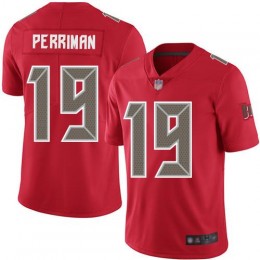 Tampa Bay Buccaneers #19 Breshad Perriman Red Youth Stitched NFL Limited Rush Jersey