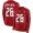 Tampa Bay Buccaneers #26 Sean Murphy-Bunting Red Team Color Youth Stitched NFL Limited Therma Long Sleeve Jersey