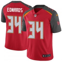 Tampa Bay Buccaneers #34 Mike Edwards Red Team Color Youth Stitched NFL Vapor Untouchable Limited Jersey