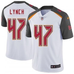 Tampa Bay Buccaneers #47 John Lynch White Youth Stitched NFL Vapor Untouchable Limited Jersey