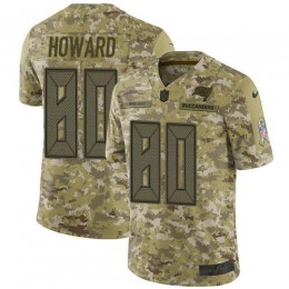 Tampa Bay Buccaneers #80 O. J. Howard Camo Youth Stitched NFL Limited 2018 Salute To Service Jersey