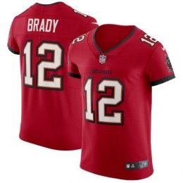 Tampa Bay Buccaneers #12 Tom Brady Youth Red Vapor Elite Jersey