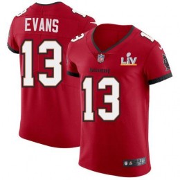 Tampa Bay Buccaneers #13 Mike Evans Youth Super Bowl LV Bound Red Vapor Elite Jersey