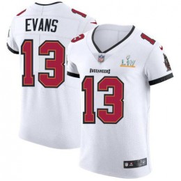 Tampa Bay Buccaneers #13 Mike Evans Youth Super Bowl LV Bound White Vapor Elite Jersey