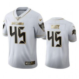 Tampa Bay Buccaneers #45 Devin White Youth White Golden Edition Vapor Limited NFL 100 Jersey