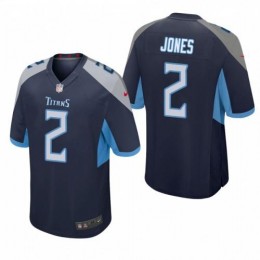 Tennessee Tennessee Titans #2 Julio Jones Youth Game NFL Jersey – Navy Youth