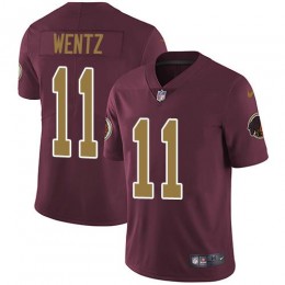Washington Commanders #11 Carson Wentz Burgundy Red Alternate Youth Stitched NFL Vapor Untouchable Limited Jersey